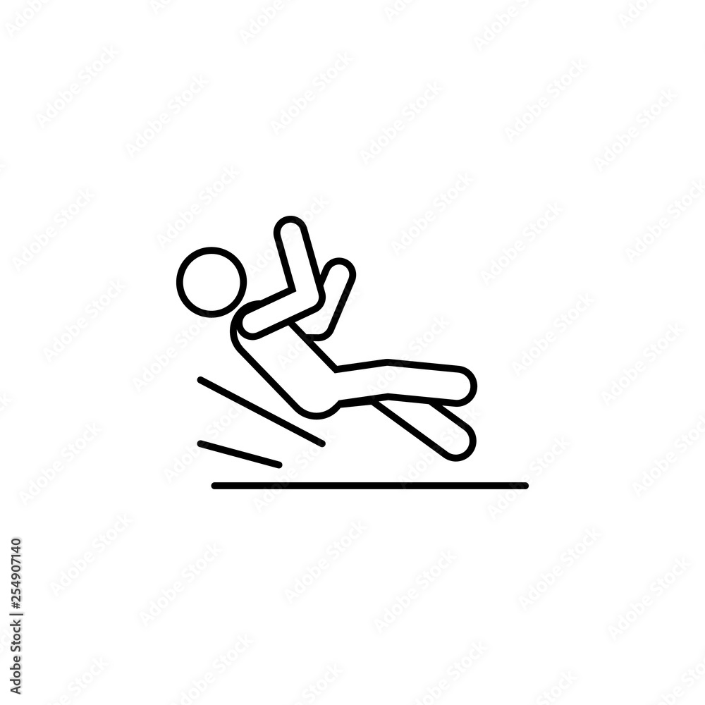 accident, insurance, slip icon. Element of insurance icon. Thin line icon for website design and development, app development. Premium icon accident, insurance, slip icon. Element of insurance icon. Thin line icon for website design and development, app development. Premium icon