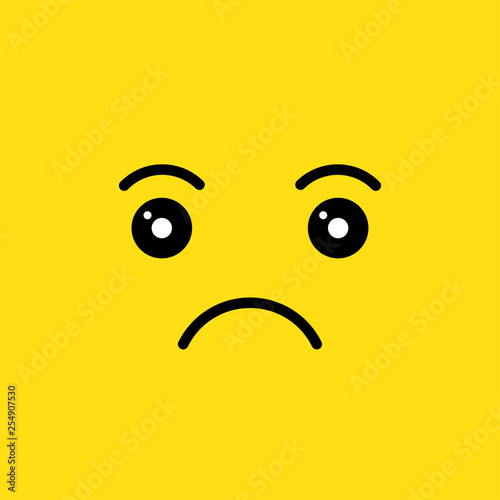 upset face