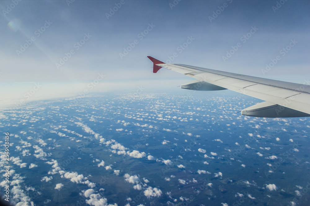 Obraz premium Airplane view