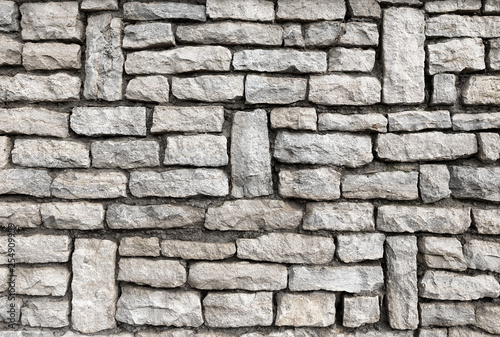 Pattern gray stone wall texture