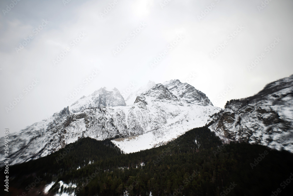 Obraz premium mountains in winter