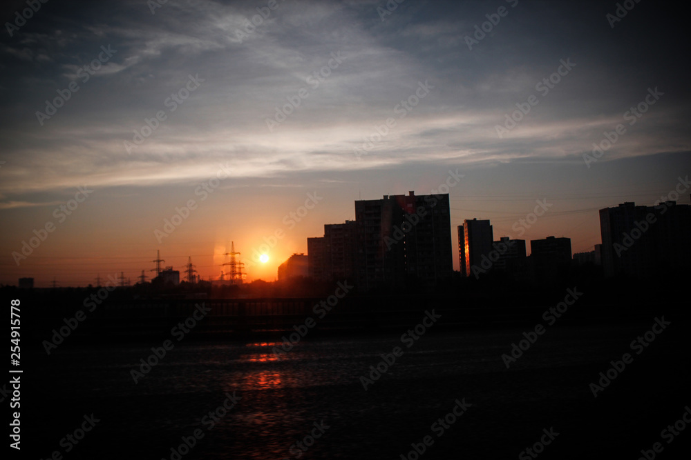 Moscow sunrise