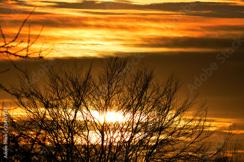 ciel de feu