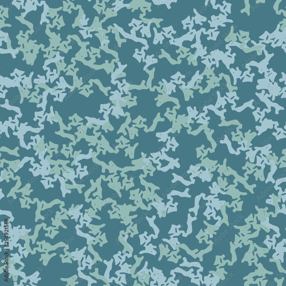 Marine camouflage of various shades of blue colors Marine camouflage of various shades of blue colors