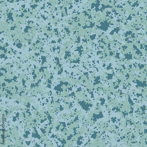 Marine camouflage of various shades of blue colors