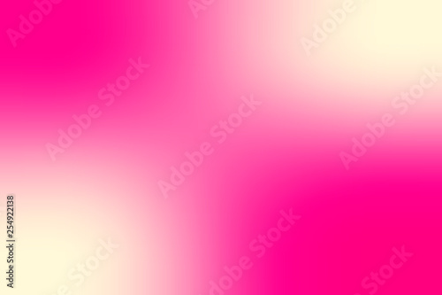 Futuristic cyberpunk neon abstract digital background for design. Theme color transitions: pink and beige duotone gradients, retrowave 80s-90s aesthetics. Raster image.