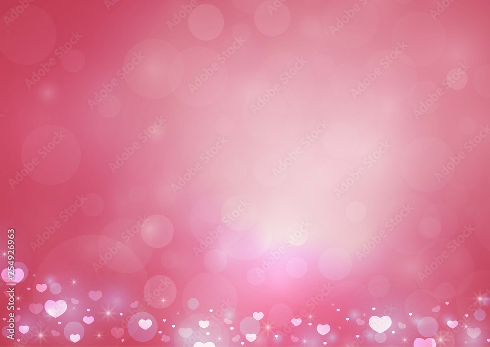 Happy Valentine's days of background. vector illustration