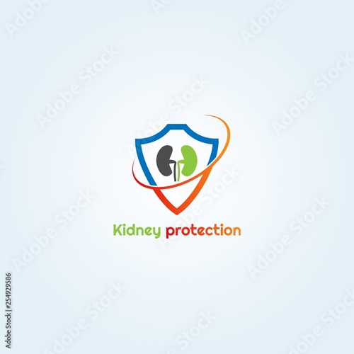 kidney icon templates, kidney logo,creative vector logo design,emblem,illustration element