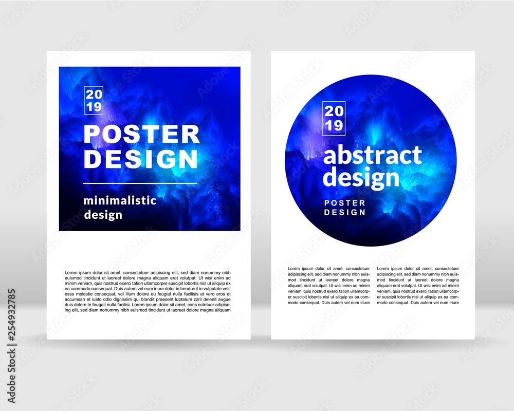 Obraz premium Abstract space background. It can be used for posters, cards, flyers, brochures, magazines and any kind of cover. EPS 10