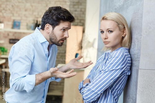 Tableau sur toile Relationship problems