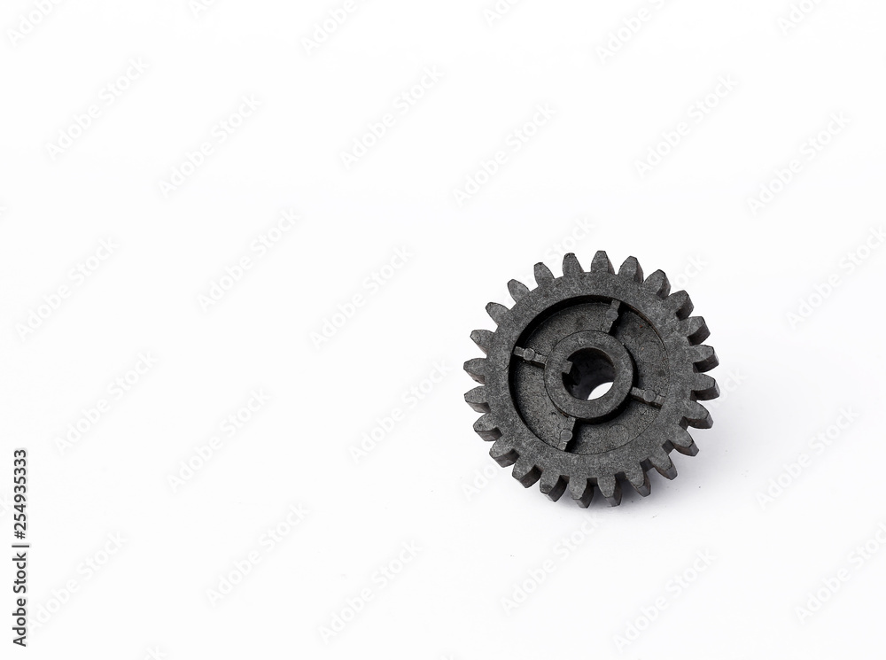 differential gear isolated on a white differential gear isolated on a white