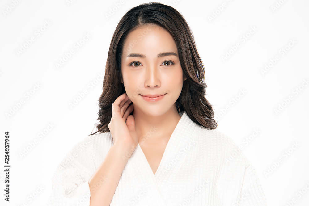 Beautiful Young asian Woman with Clean Fresh Skin Beautiful Young asian Woman with Clean Fresh Skin