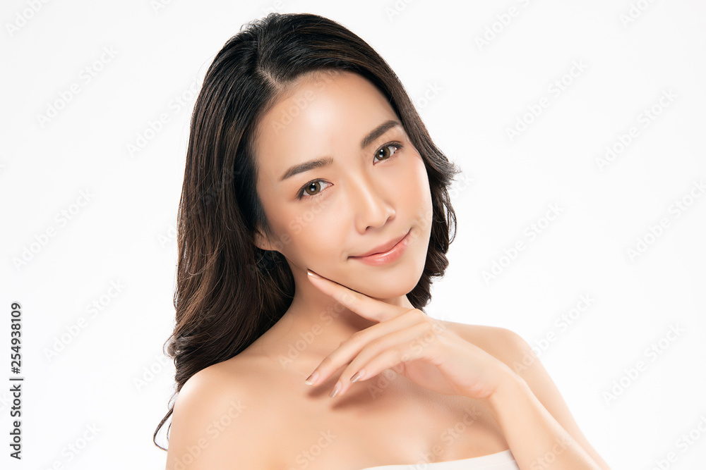Beautiful Young asian Woman with Clean Fresh Skin Beautiful Young asian Woman with Clean Fresh Skin
