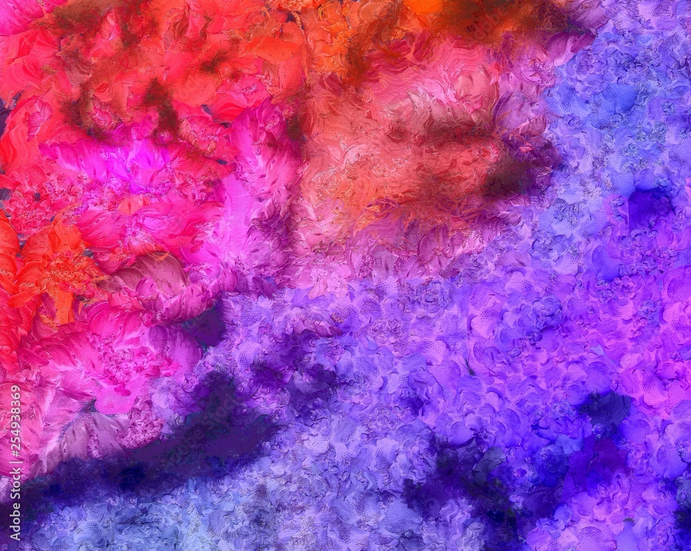Large colorful splashes of paint on canvas, unique design elements, original grunge texture in very high resolution, deep colors digital background, textured oil template. Large colorful splashes of paint on canvas, unique design elements, original grunge texture in very high resolution, deep colors digital background, textured oil template.