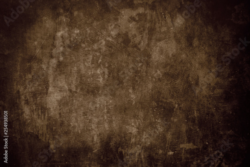 Wallpaper Mural brown grungy wall background or texture Torontodigital.ca