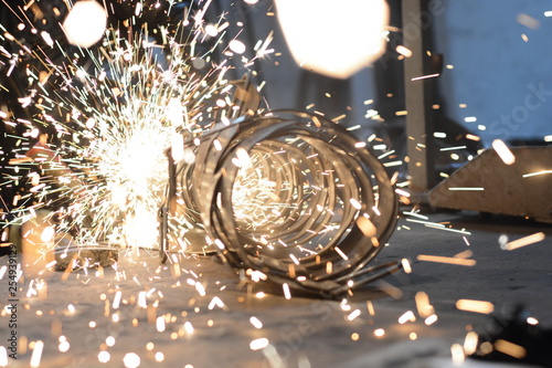 metal, iron, equipment, industry, factory, steel, work, tool, worker, manufacturing, safety, construction, manufacture, man, industrial, spark, welding, manual, fire, grinder, machine, heat, workshop,
