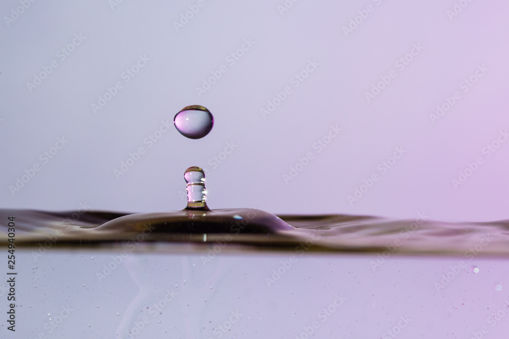 Abstract backgrounds and wallpapers. Water drop.