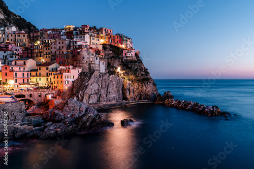 Cinque Terre at Sunset