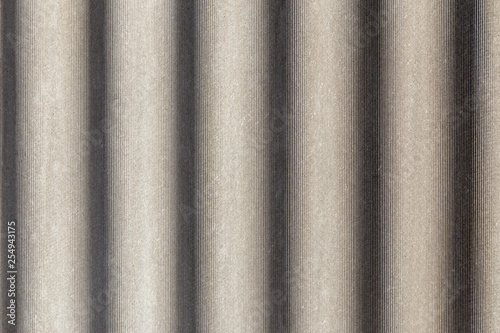 Grey roof striped slate background or texture