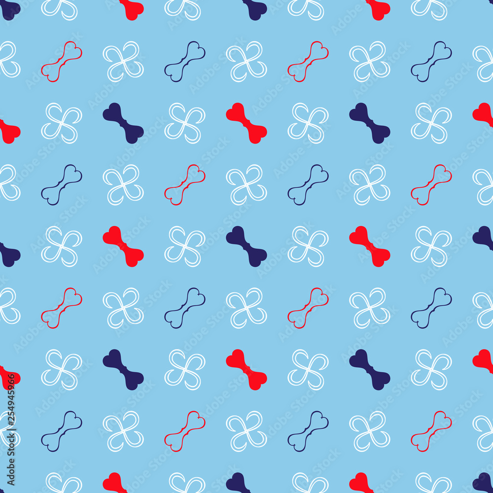 Seamless pattern with geometric ornament. Stylish beautiful illustration.