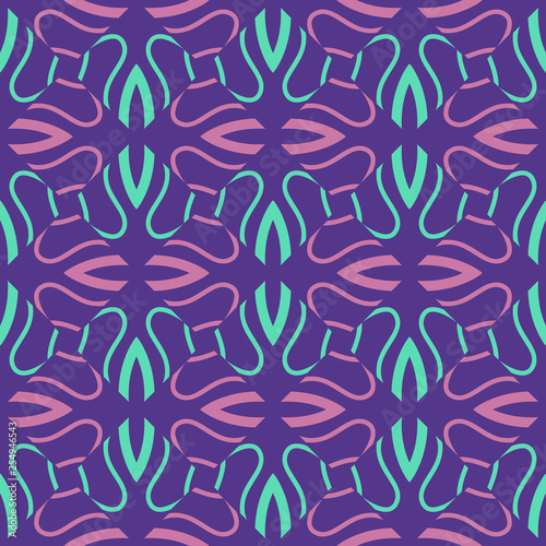 Bright background with geometric elements.