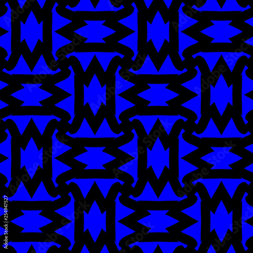 Bright seamless pattern in monochrome color.