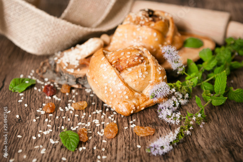 Homemade Easter cake – Cyprus cheese pies - Flaounes