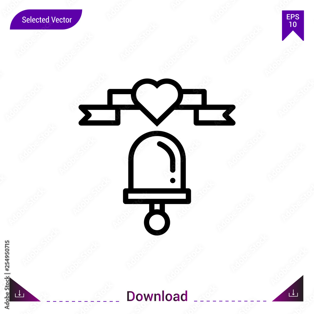 bell vector icon. Best modern, simple, isolated, flat icon for website design or mobile applications, UI / UX design vector format bell vector icon. Best modern, simple, isolated, flat icon for website design or mobile applications, UI / UX design vector format