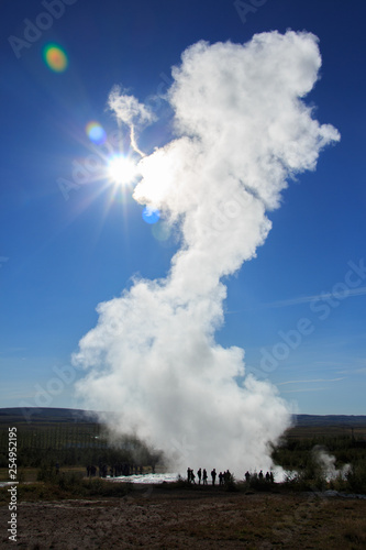 Iceland geyser Strokkur