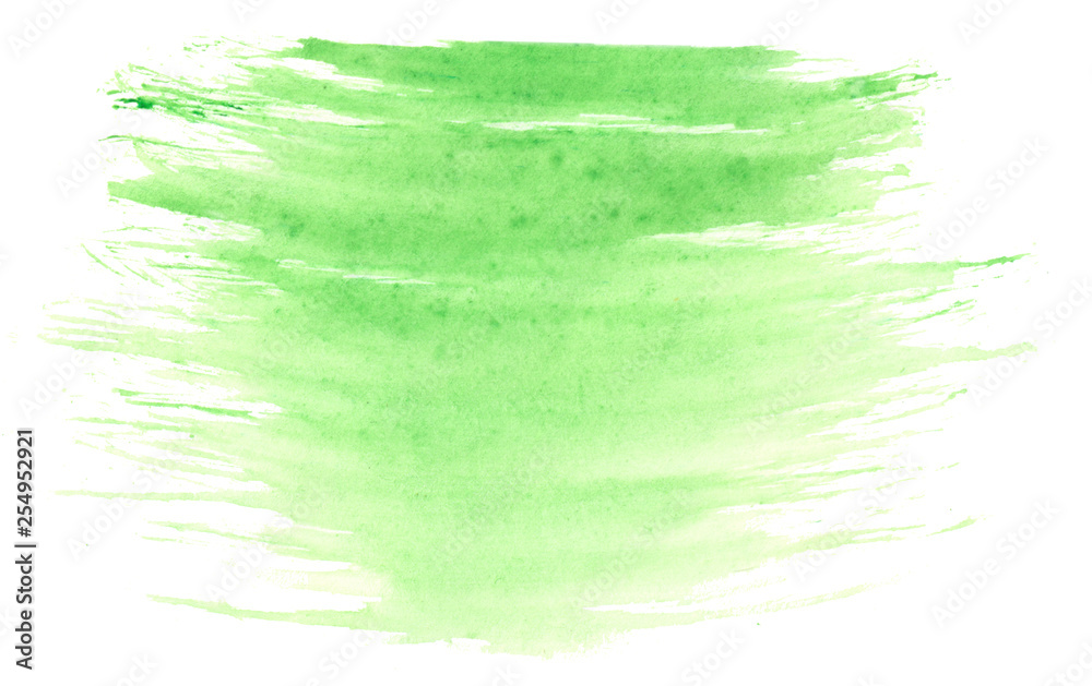 Watercolor bright green abstract background, stain, splash paint, stain, divorce. Vintage paintings for design and decoration. With copy space for text. Watercolor bright green abstract background, stain, splash paint, stain, divorce. Vintage paintings for design and decoration. With copy space for text.
