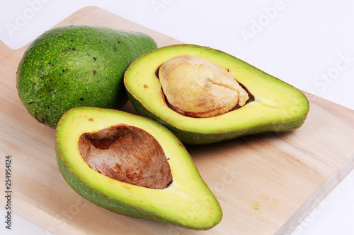 Fresh avocados are ready for consumption
