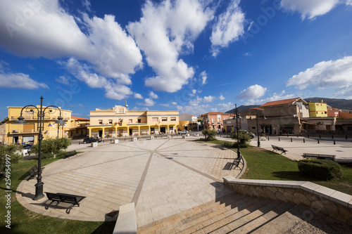 Centro storico di San giovanni Suergiu - Sardegna - Italia