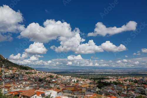 Vista panoramica di Villacidro - Sardegna - Italia photo