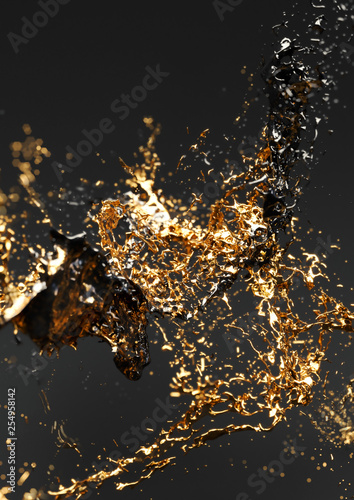 Liquid Gold and Black series