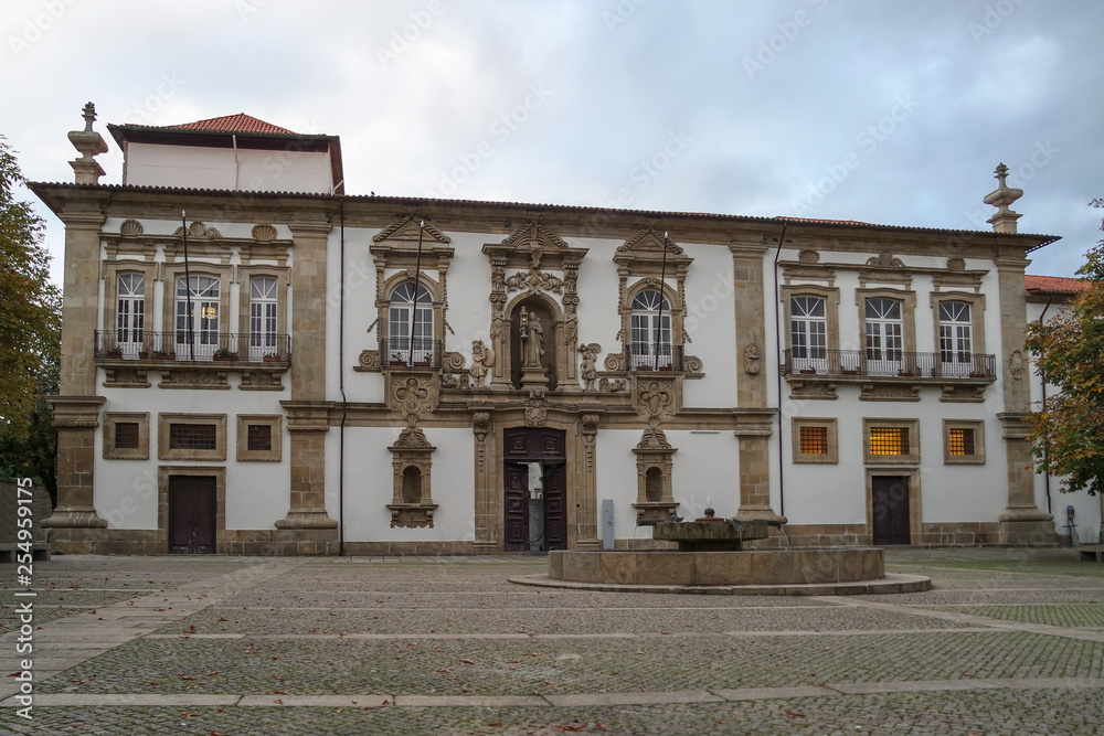 Palacio da Justica (Convento de Santa Clara) in Guimaraes, Portugal Palacio da Justica (Convento de Santa Clara) in Guimaraes, Portugal