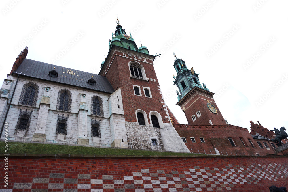 old krakow castle Wawel