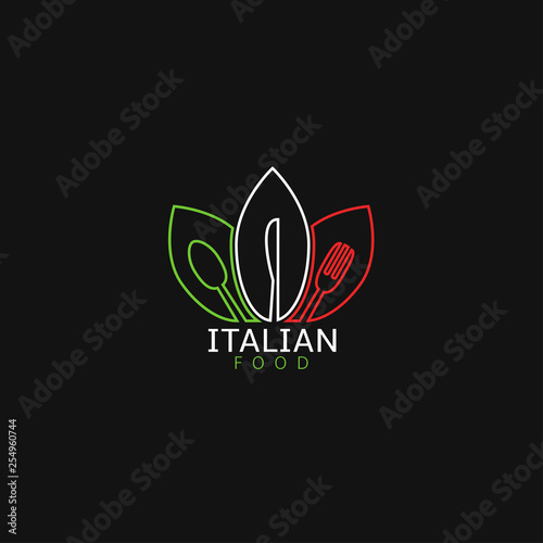 Italian food icon