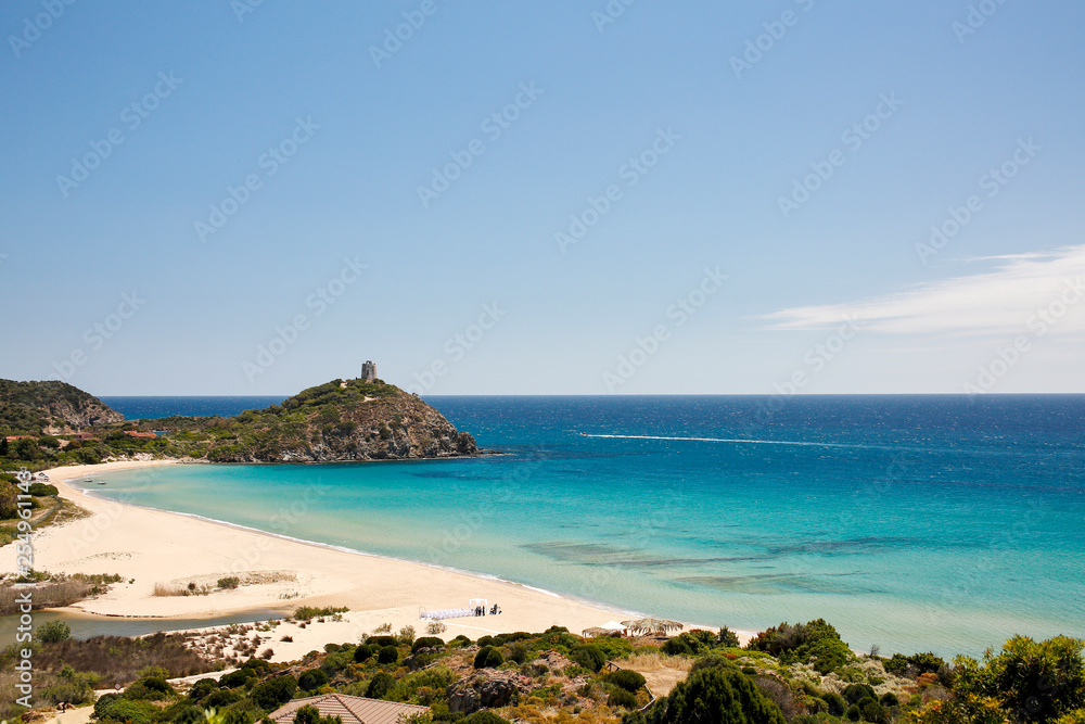 Matrimonio in Spiaggia a Chia - Domus de maria- Sardegna