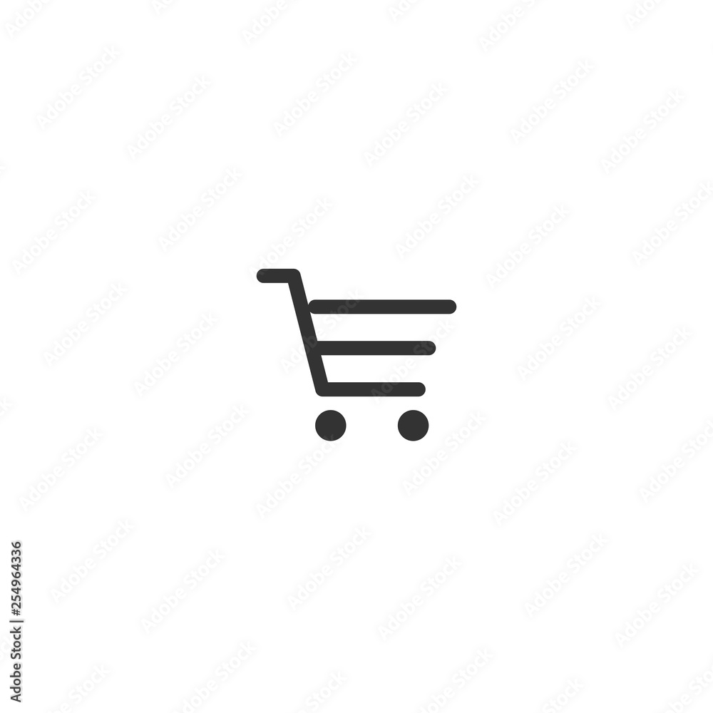 Shopping cart icon. Online store sign Shopping cart icon. Online store sign