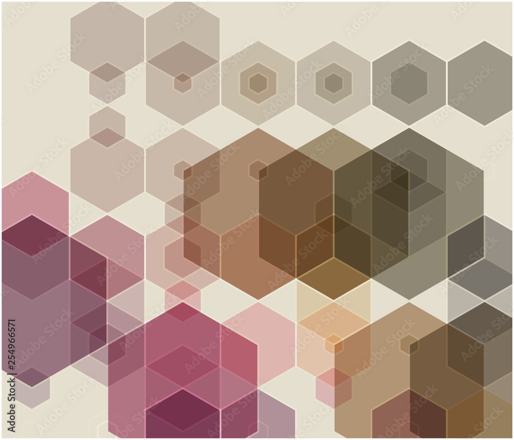 Background of beige, pink geometric shapes. Mosaic pattern. Vector EPS 10. Background of beige, pink geometric shapes. Mosaic pattern. Vector EPS 10.