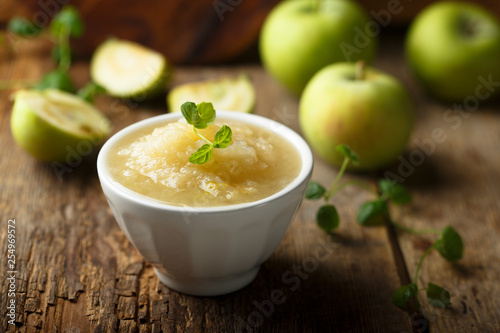 Photos Healthy apple puree