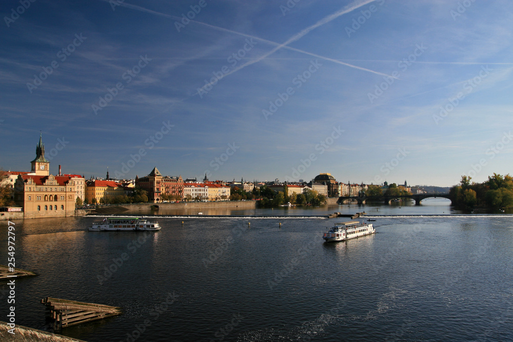 River Vltava, Prague, Czech Republic