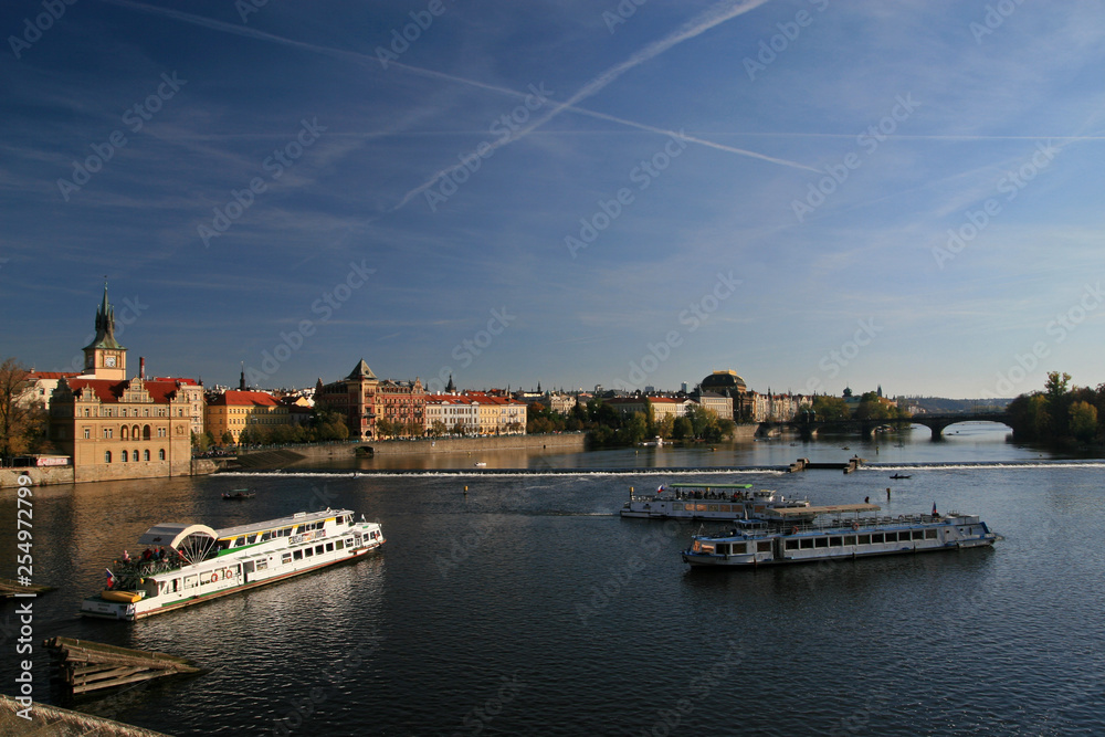 River Vltava, Prague, Czech Republic