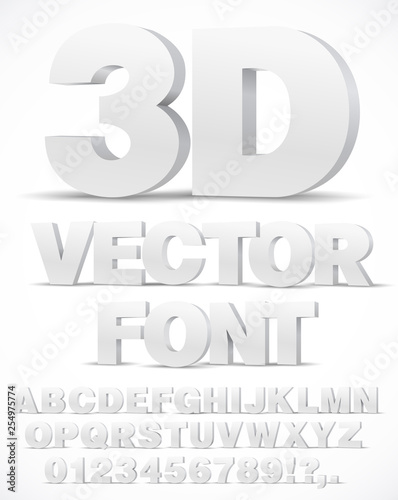 alphabet vector font