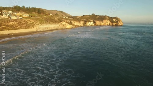 Shell And Avila Beach Ocean Aerial photo