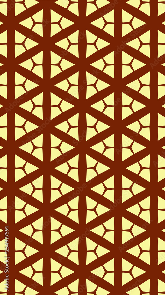 Ornate geometric pattern and two-tone abstract background Ornate geometric pattern and two-tone abstract background