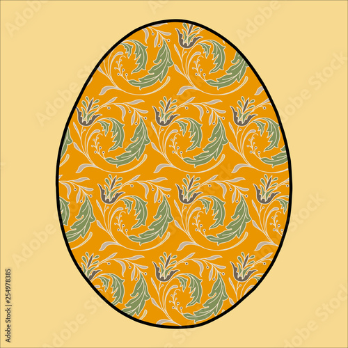 Easter egg joy holiday color