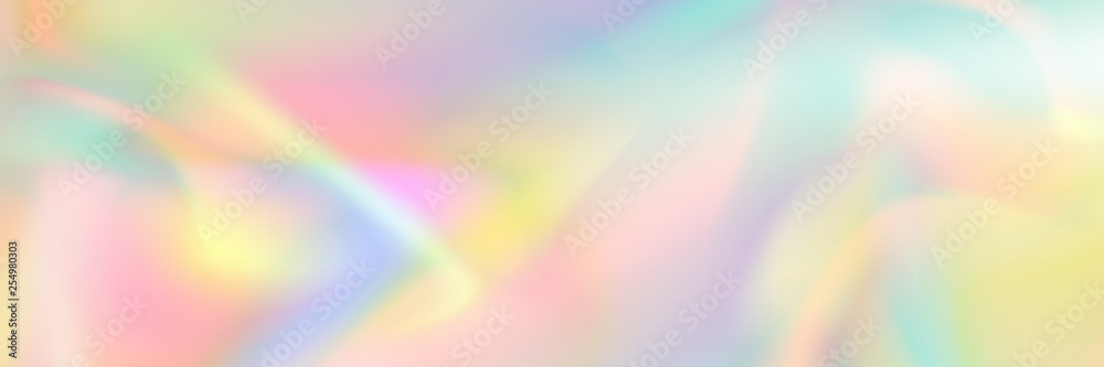 horizontal abstract pastel holographic texture design for pattern and background - obrazy, fototapety, plakaty 