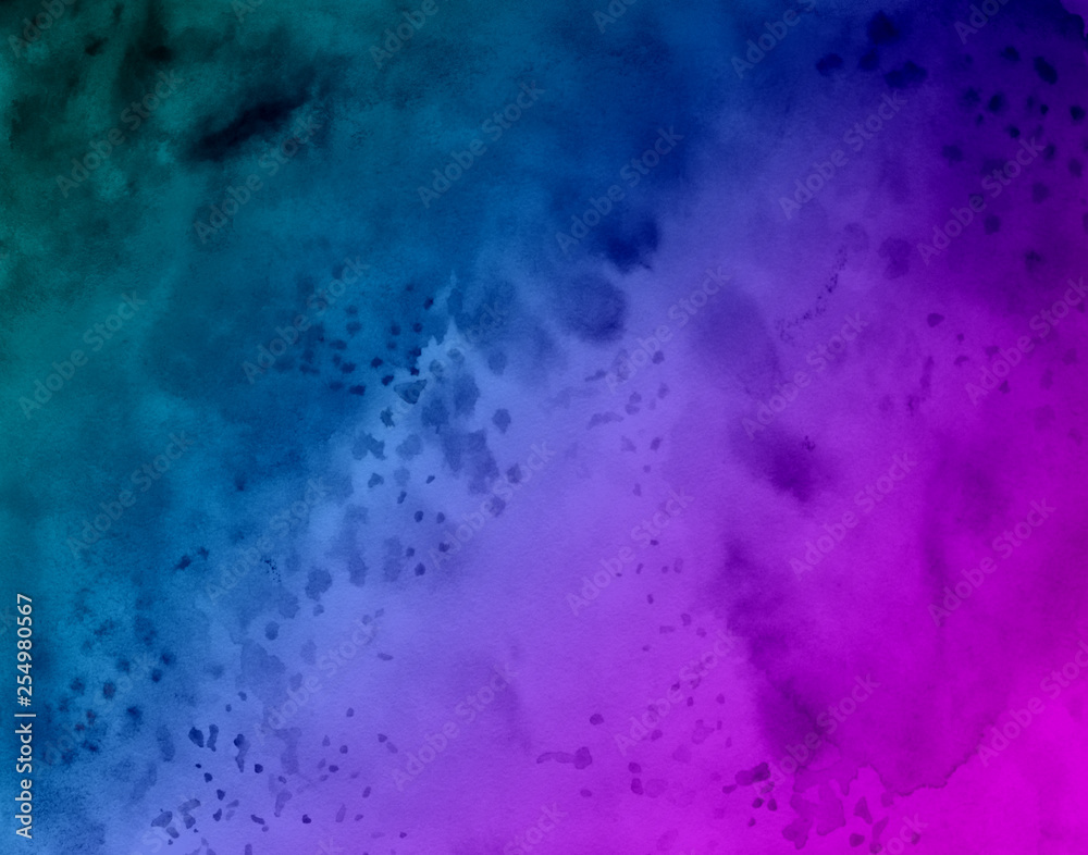 abstract background, gradient color, watercolor wallpaper 