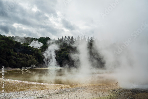 Wai-O-Tapu Thermal Wonderland near Rotorua, New Zealand 4 photo